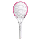 Electric Fly Swatter Mosquito Swatter Zapper Bug Zapper Tennis Racket Shape Kills Insects Gnats Mosquitoes Bugs Mosquito Dispeller