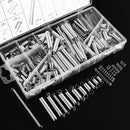 Suleve 200Pcs Steel Springs Electrical Drum Extension Tension Spring Exerciser Pressure Suit