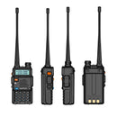 BAOFENG UV-5R Upgrade 8W UV Dual Band Two-way Handheld Radio Walkie Talkie Flashlight Civilian Intercom