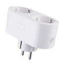 Dual EU Smart WiFi Power Plug Remote Control Switch Socket Outlet by HomeKit Dohome APP Google Assistant Alexa Remote Voice Control
