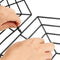 20Pcs/Set Fish Pond Guard Protector Grids Pond Fish Net w/ 40Pcs/Set Buckles for Fishing