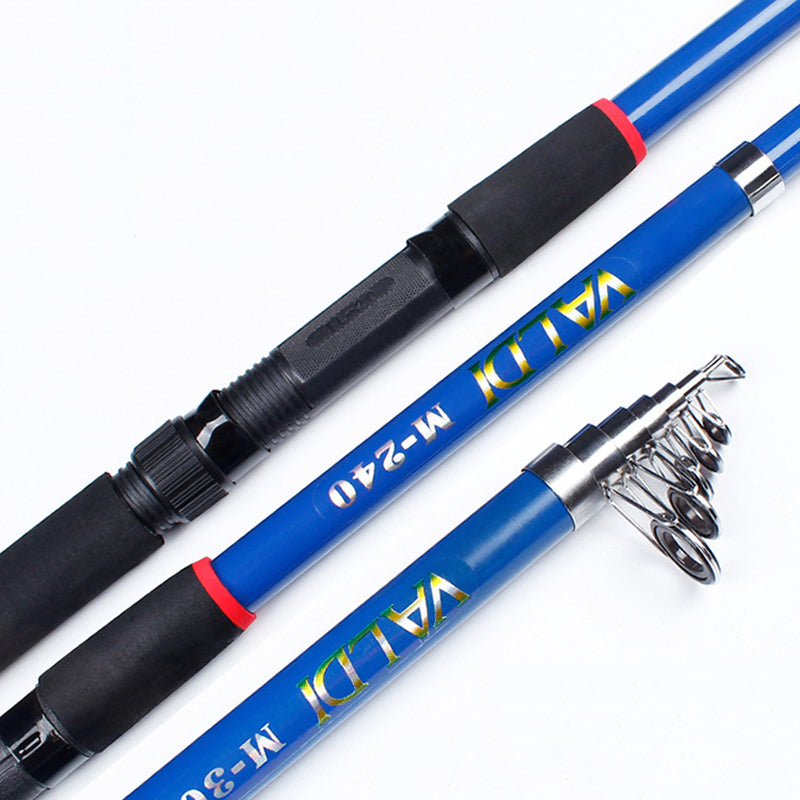 ZANLURE 2.7-3.6M Telescopic Fishing Rod Ultra-light Glass Steel Sea Fishing Freshwater Fishing Pole
