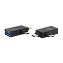 USB3.0 Type-C Micro Male to USB Female OTG Adapter Type C For Letv Samusung S8 Xiaomi 6 mi5 mi6