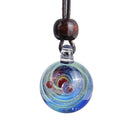 Cosmic Glass Starry Sky Glass Pendant  Men And Women