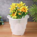 5/6/7 Inch PP Plastic Clear Flower Pot Orchid Planter Container Mesh Pot Home Decorations