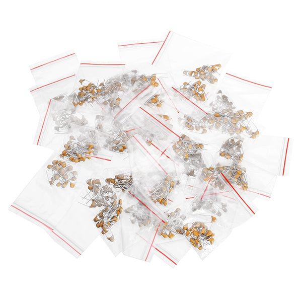 700pcs 8pF~2.2uF Multilayer Ceramic Capacitor 35 Value DIP Assortment Kit 20pcs Each Value