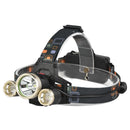 XANES 739 1200 Lumens T6+XPE LED Bicycle Headlight Outdoor Sports HeadLamp 4 Modes Adjustable