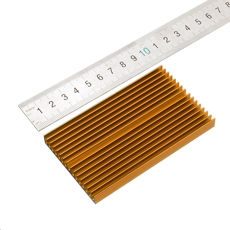 100*60*10mm Aluminum PCB Heatsink Cooler Radiator For DLP 3D Printer