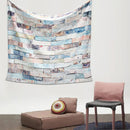 Art 3D Stone Brick Pattern Creative 3D Wall Sticker Wall Hanging Bedroom Bedspread Home Decorations