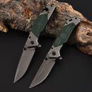 LAOTIE CM96 195mm Stainless Steel Folding Knife Outdoor Survival Tools Kit Hiking Climbing Multifunctional Knife