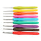 Crochet Needle Hooks Set Organiser Case AccBearded Needle Suit With 45 Piece Attach One Storage Bag