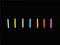 1pcs Trit Vials Tritium Multicolor Self-luminous 15-Years 3x22.5mm