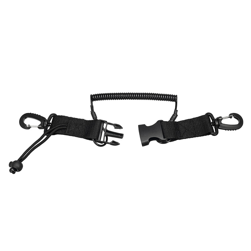 SGODDE Anti-lost Spring Rope Diving Tool Anti-dropping PU Spring Rope Camera Underwater Diving Jumping Safety