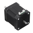 HANPOSE 17HS8401S-D150S Double Shaft 48mm Nema 17 Stepper Motor 42 Motor 42BYGH 1.8A 52N.cm 4-lead for 3D Printer CNC Laser
