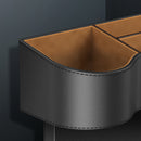 Baseus Leather Car Seat Organizer Bag Cup Drink Phone Coin Stowing Tidying Storage Box