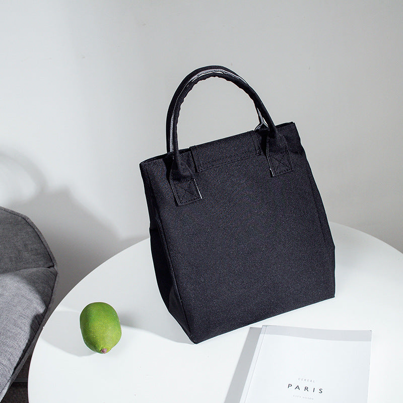 Honana CF-LB034 Woman Lady Fashion Oxford Insulated Cooler Large Capacity Lunch Tote Bag Handbag