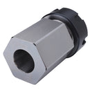 Hard Steel Hex ER-25 Collet Chuck Block CNC Lathe Tool Holder