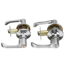 Stainless Steel Three-Bar Hand Door Lock Indoor Bedroom Door Bathroom Core 40-55mm Door Lock