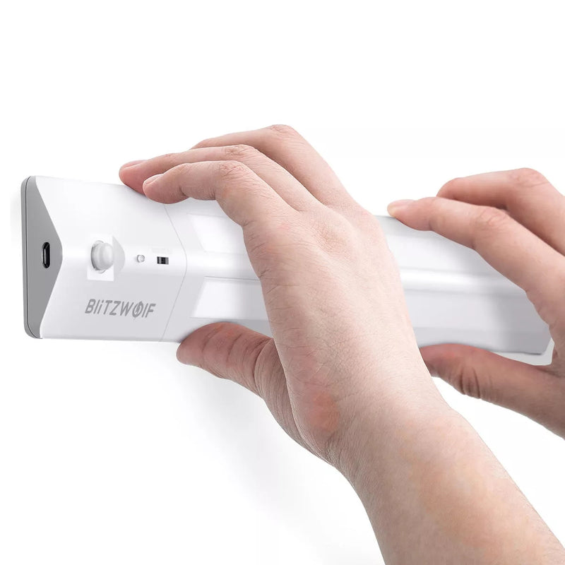 BlitzWolf BW-LT8 PIR Light Motion Sensor LED Cabinet Light + BlitzWolf BW-LT10 Smart Light Sensor Night Light