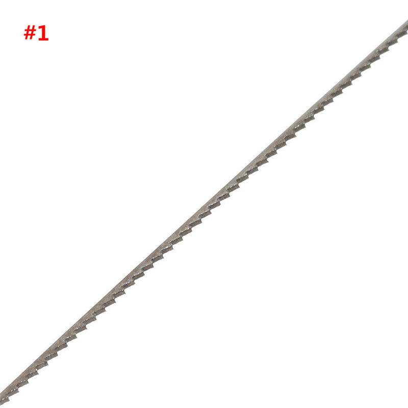 12pcs Saw Blade Hacksaw blade Woodworking Cutting Saw Blade for Adjustable Jewlery Saw Frame