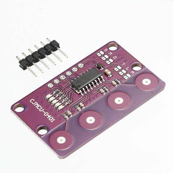 5Pcs CJMCU-0401 4-bit Button Capacitive Touch Proximity Sensor With Self-locking Function