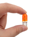 10pcs T10 Halogen 12V 5W Wedge Amber Car Dashboard Indicator Lights Bulbs Lamps for VW