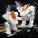 High-tech Puzzle Toys Technology DIY Mech Warrior Children Gift DIY Assembly