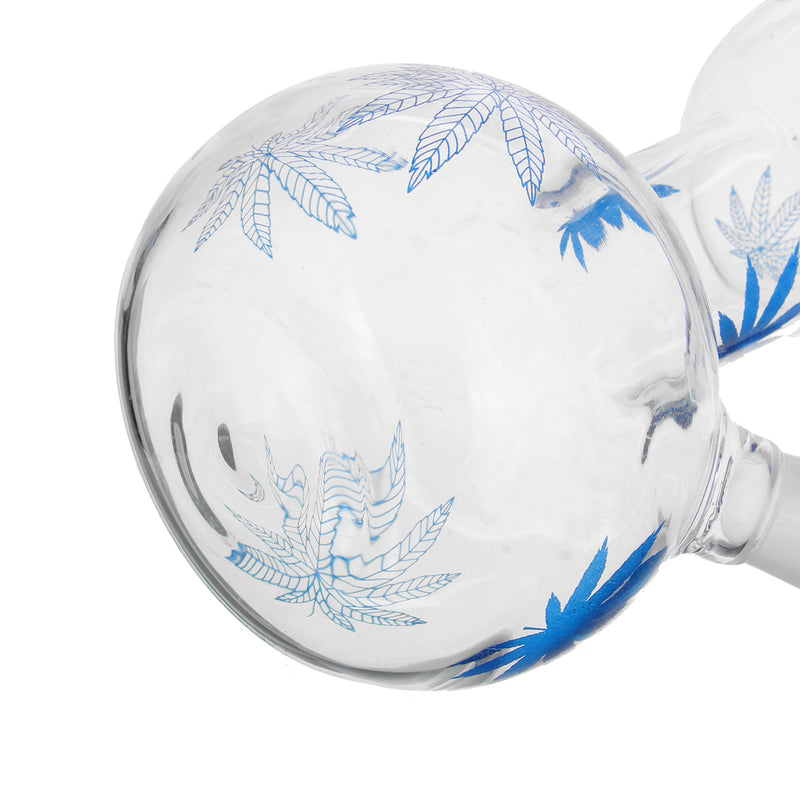 Transparent Pipe Maple Leaf Detachable Glass Pipe Bottle Glassware Full Flavor Eliminate Unwanted Odors