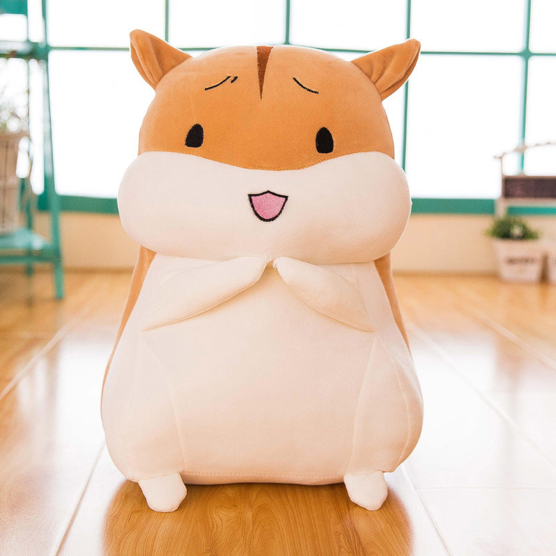 12/16/20" Cute Soft Cartoon Hamster Plush Cushion Pillow Child Baby Toy Gift Home Decor Doll