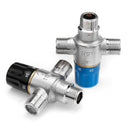 Full Copper Temperature Mixing Valve Thermostatic Core Thermostatic Shower DN15 16m/h