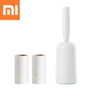 Xiaomi Jordan&judy Portable Creamy White Cleaning Sweater Sticky Roller Brush Cleaning Tool Travel Camping With 2 Pcs Sticky Paper
