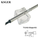 KSGER T12-ILS /K /KU /JL02/BL/D16/ D24/BC2 Electronic Soldering Iron Tips T12 Soldering Tip
