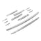Auto Front Air Grille Cover ABS Chorme Decoration Trim Strips For Audi A3 Sedan
