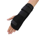 Steel Plate Wrist Brace Support Sprain Forearm Splint Band Strap Black