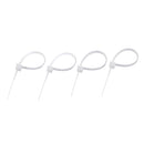 Suleve ZT12 Nylon 1000Pcs 3mm 8/10/12/15cm White Nylon Self-locking Cable Tie Zip Ties Strong Tensile Strength