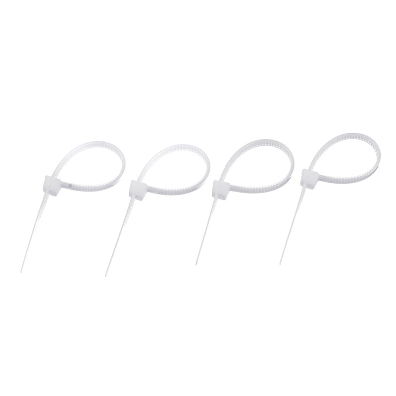 Suleve ZT12 Nylon 1000Pcs 3mm 8/10/12/15cm White Nylon Self-locking Cable Tie Zip Ties Strong Tensile Strength