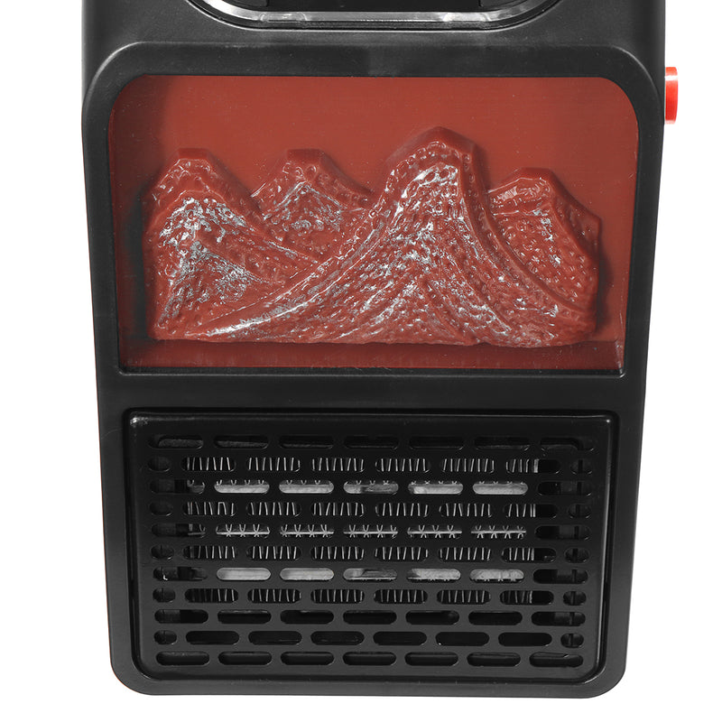 900W 220V Mini Electric Plug-in Wall Heater Winter Space Warmer Home Office Heating