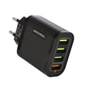 Bakeey QC3.0 3A 4USB Fast Charging USB Charger Adapter For iPhone 8Plus XS 11Pro Huawei P30 Pro Mate 30 Oneplus 7