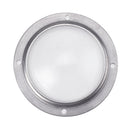 78MM Waterproof 120 Degree Optical Glass Lens + Aluminum Ring For 20W-100W High Power LED Chip