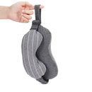 2 In 1 Portable Cotton Neck Pillow Head Cushion Eye Mask Travel Airplane Sleep Rest