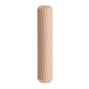 Drillpro 60pcs 10x60mm Round Wood Tenon Wooden Dowel for Woodworking Tool