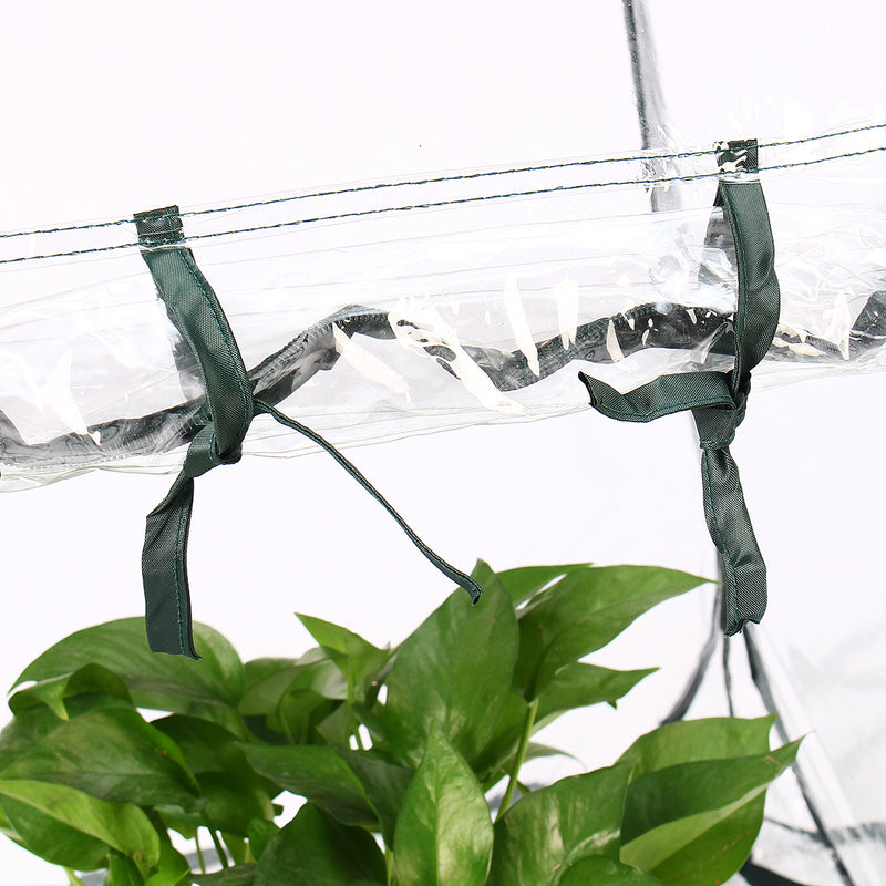 Foldable Greenhouse Kit Clear PVC Cover Flower Mini Gardening Plant Planting Grow Box