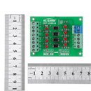 3pcs 12V To 3.3V 4 Channel Optocoupler Isolation Board Isolated Module PNP Output PLC Signal Level Voltage Converter