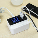 Bakeey 4 USB Ports LED Display EU Fast Charger Phone Holder For iPhone X 8 OnePlus 5t Xiaomi 6