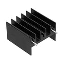 30Pcs TO-220 Aluminum Triode Heat Sink 25x23.5x15.8mm Aluminum Radiator