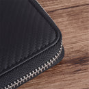 Men and Women RFID Blocking Leather Wallet 12 Slots Credit Card Holder Coin Bag