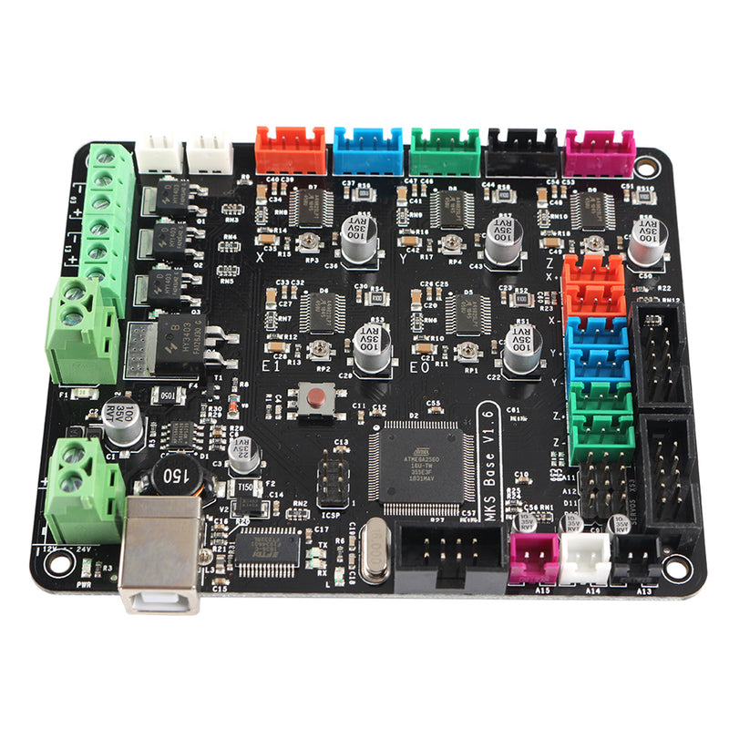 MKS BASE V1.6 Integrated Motherboard Compatible With Mega 2560 & RAMPS 1.4 Control Board for 3D Printer