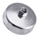 88mm 15 Flutes Oil Filter Wrench Cup Chrome For Honda I-Dtec Diesel Fuel Filters