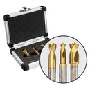 Drillpro 3pcs 6.5mm 8mm 10mm HSS CO Spot Weld Sheet Metal Hole Cutter Solder Joint Removal Drill Bits Tools Kit