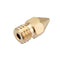 5PCS 1.75mm/0.8mm Copper Thread Extruder Nozzle For 3D Printer